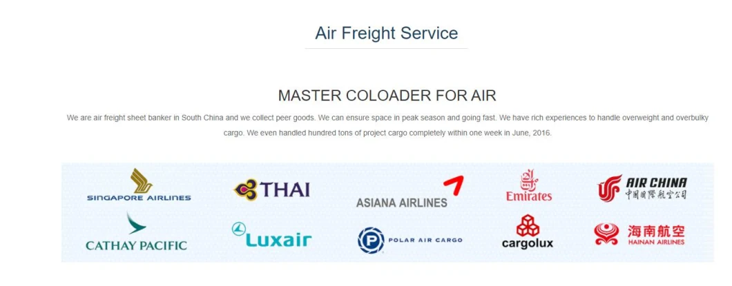 International Transport Logistics Air Freight Cargo Express Best Shipping Agent Service From Shenzhen to Ho Chi Minh City Tan Son Nhat International Airport