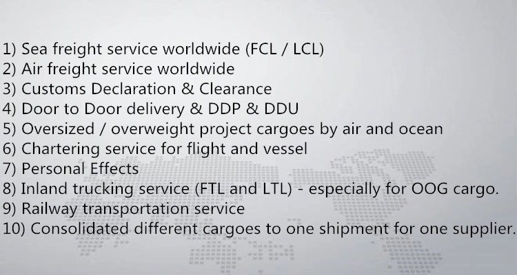 Sea Freight Customs Clearance Service
