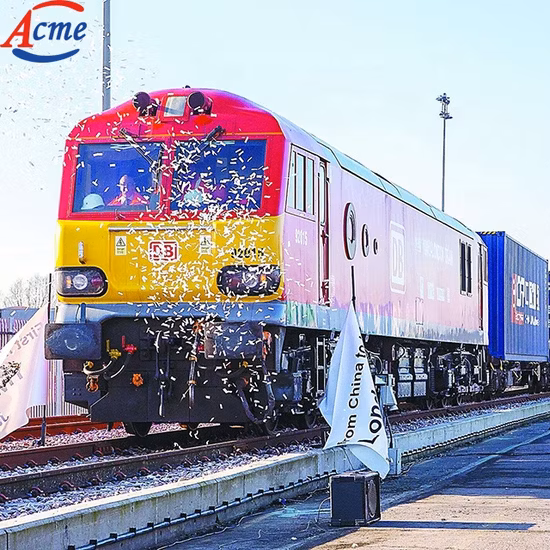 Cargo Agent Service From China to Europe by Rail Freight Shipping Train
